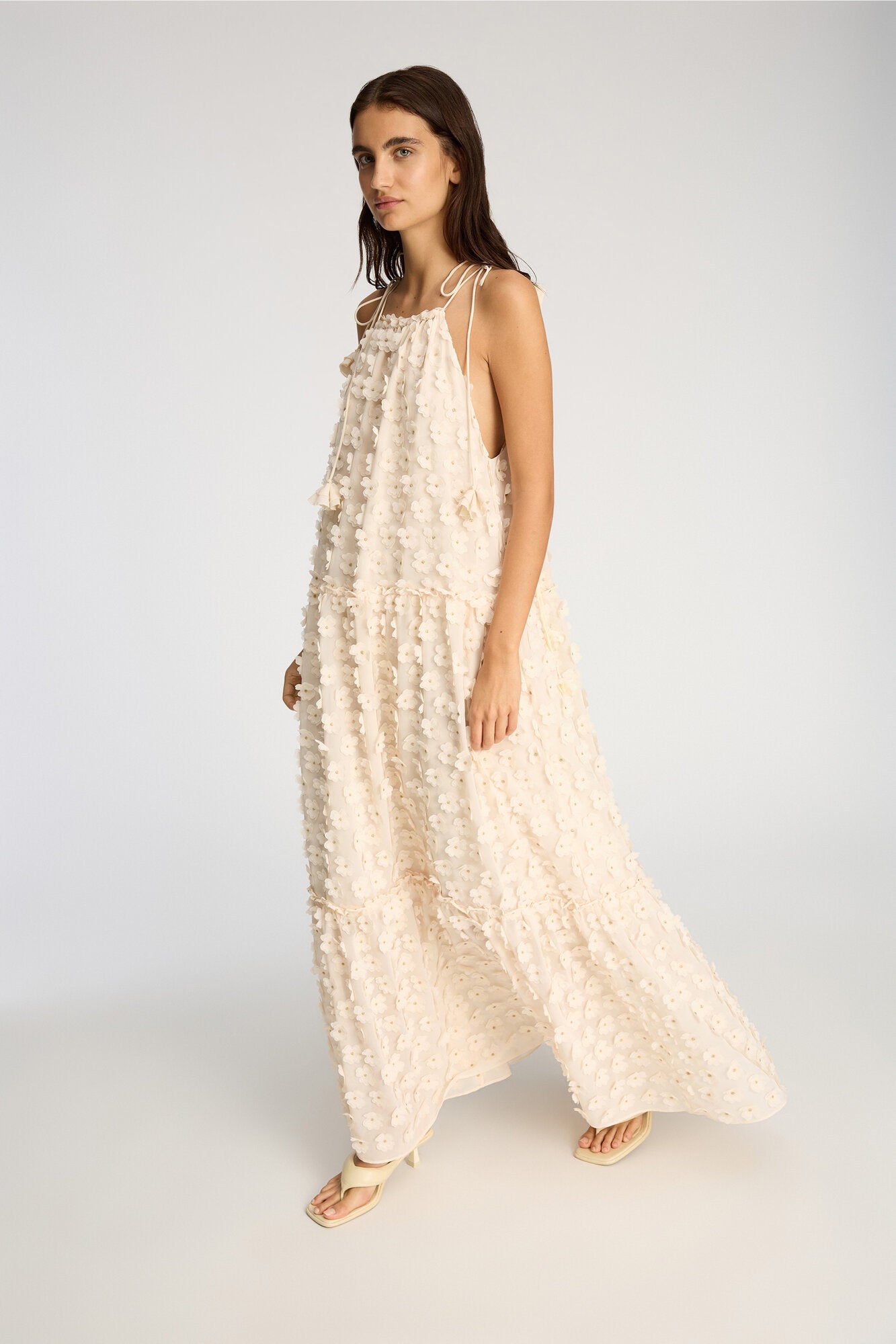 Bohdana kjole - creme